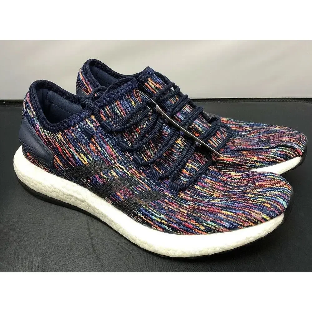 Adidas Pure Boost Ultra Navy Core Mesh Shoe Mens Size 9 New Fast Ship